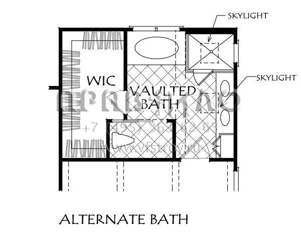 Проект одноэтажного дома с гаражом на две машины в стиле Ранчо S5-199 (8594-00198)