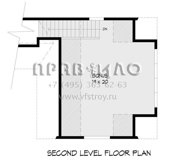 Проект одноэтажного дома с гаражом на две машины в стиле Ранчо S5-164 (940-00174)
