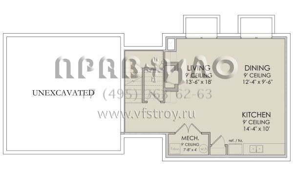 Проект двухэтажного дома с гаражом на две машины в современном стиле S5-158 (6422-00010)