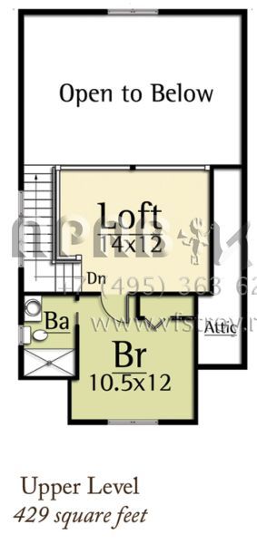 Проект двухэтажного дома с гаражом на две машины в стиле Шале S5-119 (8504-00072)