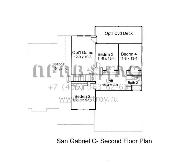 Проект двухэтажного дома с гаражом на две машины в английском стиле S5-237 (9401-00063)