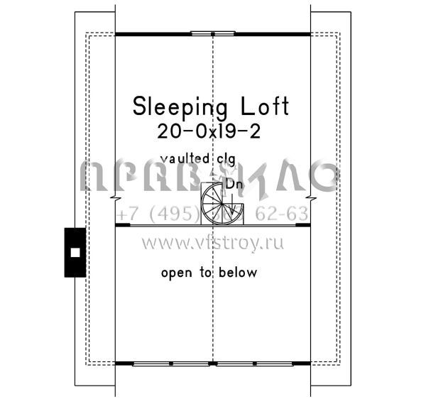 Проект двухэтажного дома без гаража в современном стиле S5-129 (5633-00401)