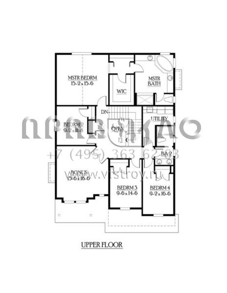 Проект двухэтажного дома с гаражом на две машины в скандинавском стиле S5-267 (341-00085)