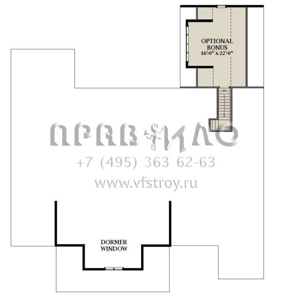 Проект одноэтажного дома с гаражом на две машины в современном стиле S5-273 (6849-00117)