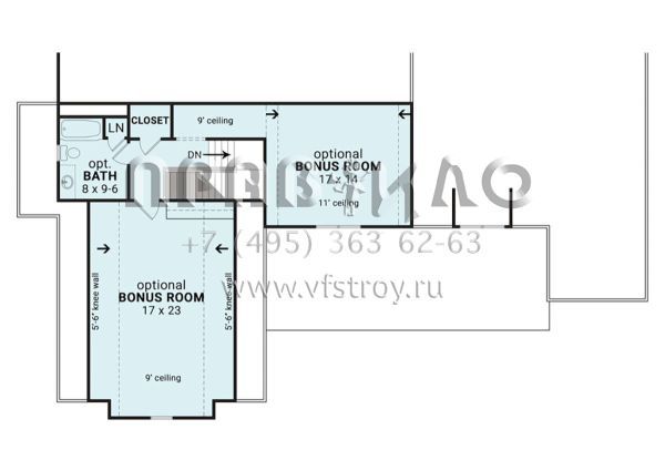 Проект одноэтажного дома с гаражом на две машины в современном стиле S5-207 (4195-00039)