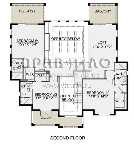 Проект двухэтажного дома с гаражом на две машины в прибрежном стиле S5-338 (5565-00166)