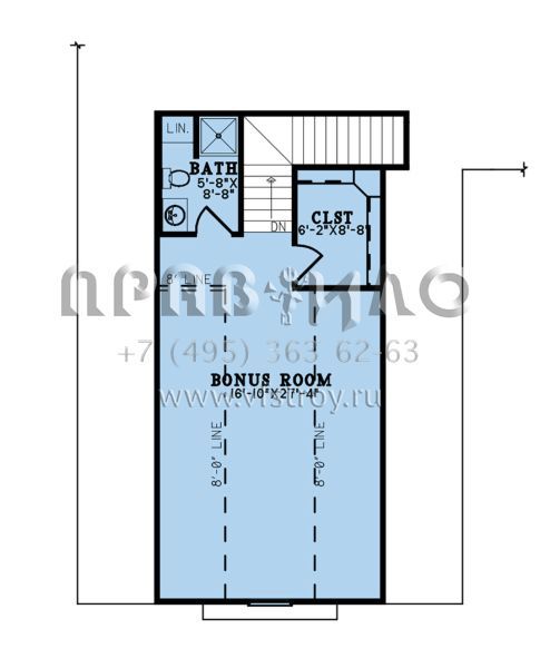 Проект одноэтажного дома с гаражом на две машины в современном стиле S5-224 (8318-00274)