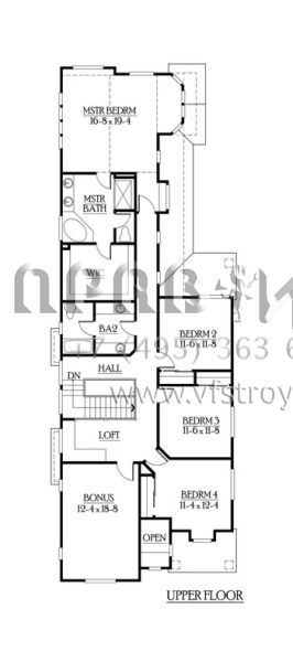 Проект двухэтажного дома с гаражом на три и более машин в скандинавском стиле S5-286 (341-00097)