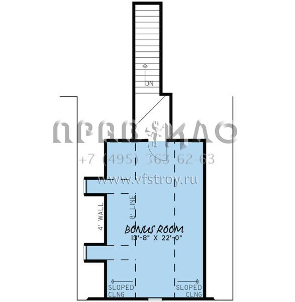 Проект одноэтажного дома с гаражом на три и более машин в английском стиле S5-221 (8318-00081)