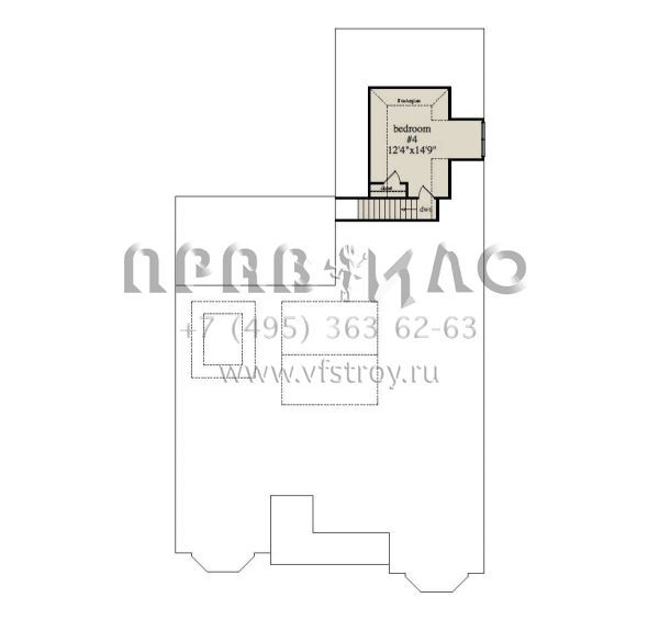 Проект одноэтажного дома с гаражом на две машины в прибрежном стиле S5-222 (957-00110)