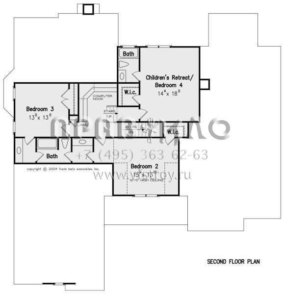 Проект двухэтажного дома с гаражом на три и более машин в английском стиле S5-337 (8594-00133)