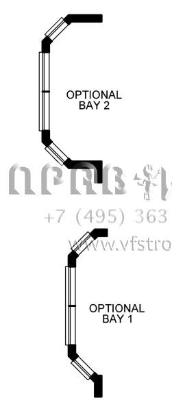 Проект двухэтажного дома с гаражом на две машины в стиле Ранчо S5-241 (402-01596)