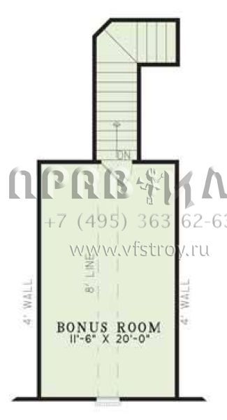 Проект одноэтажного дома с гаражом на две машины в стиле Ранчо S5-183 (110-00396)