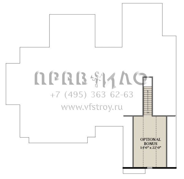 Проект одноэтажного дома с гаражом на две машины в современном стиле S5-206 (6849-00094)