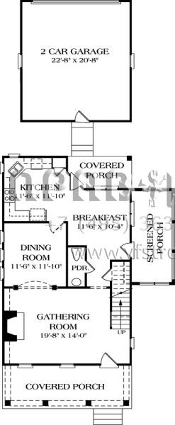 Проект двухэтажного дома с гаражом на две машины в скандинавском стиле S5-181 (3323-00056)