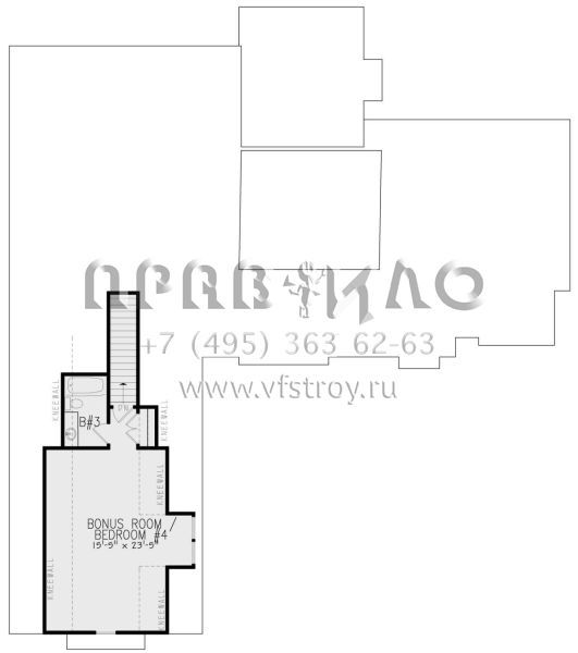 Проект одноэтажного дома с гаражом на две машины в американском стиле S5-306 (699-00250)