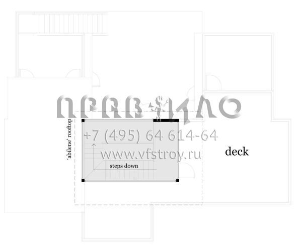 Проект двухэтажного дома без гаража в современном стиле S5-179 (028-00068)