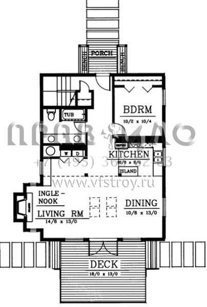 Проект двухэтажного дома без гаража в современном стиле S5-132 (692-00066)