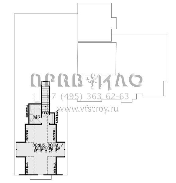 Проект двухэтажного дома с гаражом на две машины в современном стиле S5-307 (699-00261)