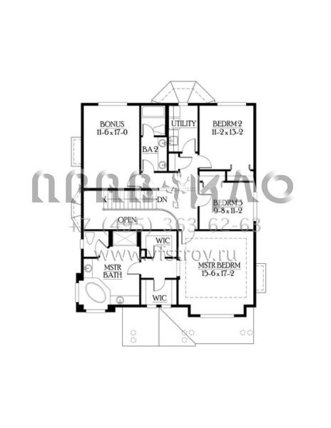 Проект двухэтажного дома с гаражом на две машины в скандинавском стиле S5-278 (341-00095)