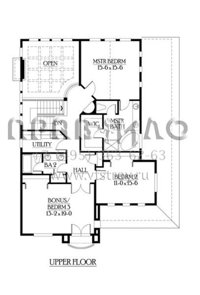Проект двухэтажного дома с гаражом на три и более машин в скандинавском стиле S5-322 (341-00203)