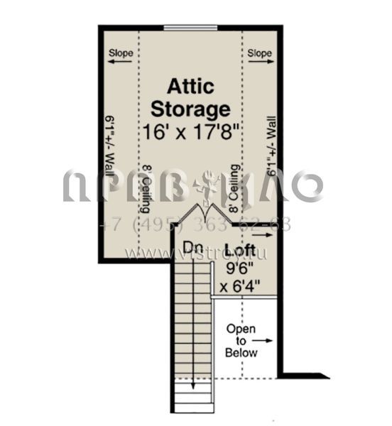 Проект двухэтажного дома с гаражом на две машины в американском стиле S5-194 (035-00872)