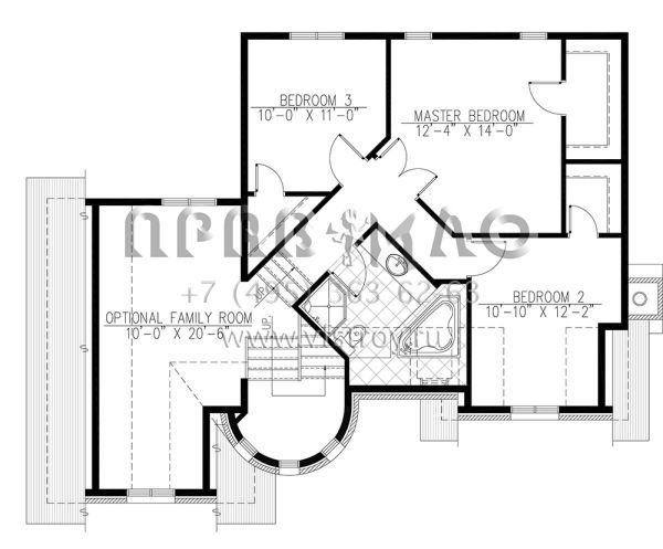 Проект двухэтажного дома с гаражом на одну машину в английском стиле S5-150 (1785-00093)