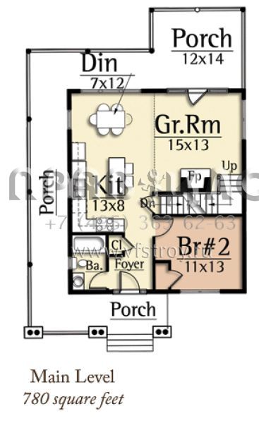 Проект трехэтажного дома с гаражом на две машины в стиле Шале S5-186 (8504-00086)