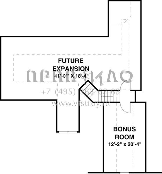 Проект двухэтажного дома с гаражом на две машины в американском стиле S5-167 (036-00228)