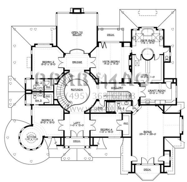 Проект двухэтажного дома с гаражом на три и более машин в скандинавском стиле S5-548 (341-00300)