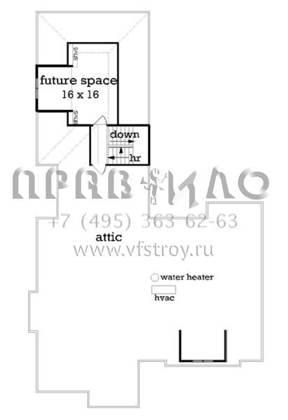 Проект одноэтажного дома с гаражом на две машины в стиле Шале S5-120 (048-00226)