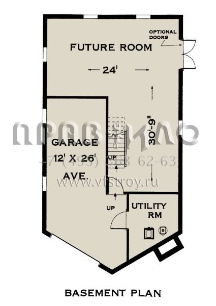 Проект двухэтажного дома с гаражом на две машины в современном стиле S5-160 (033-00132)