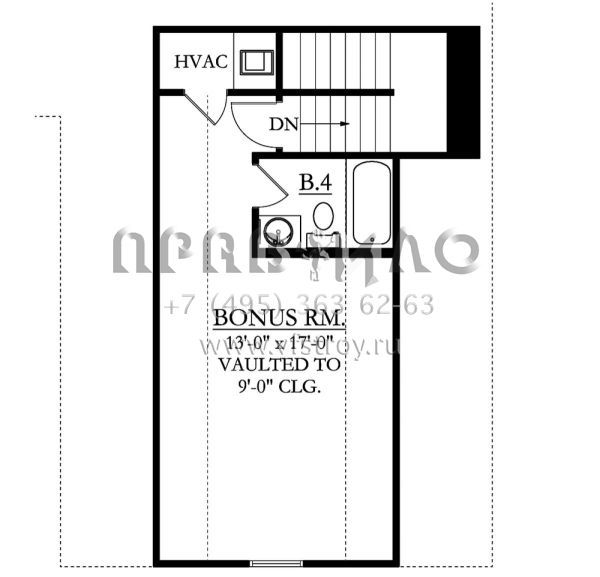 Проект двухэтажного дома с гаражом на две машины в современном стиле S5-270 (3978-00171)