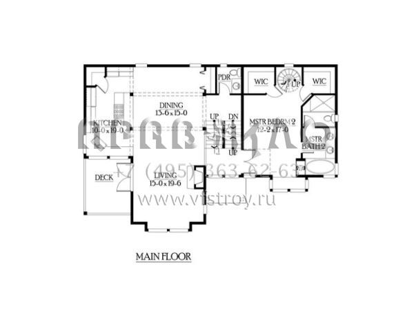 Проект трехэтажного дома с гаражом на две машины в прибрежном стиле S5-311 (341-00192)