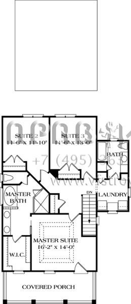 Проект двухэтажного дома с гаражом на две машины в современном стиле S5-181 (3323-00055)
