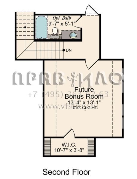 Проект двухэтажного дома с гаражом на три и более машин в современном стиле S5-229 (5995-00005)