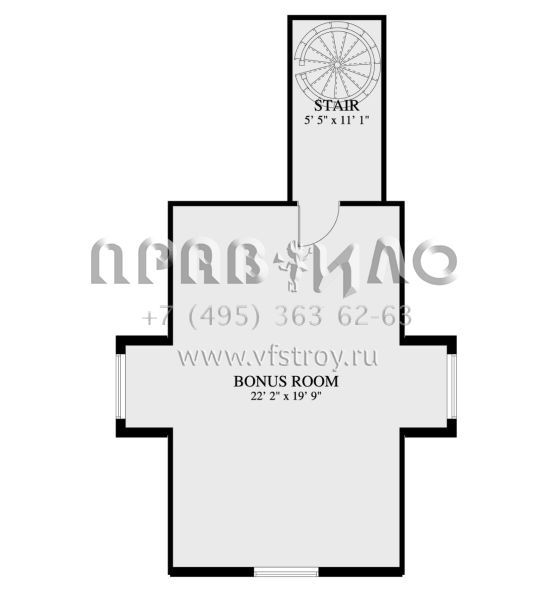Проект двухэтажного дома с гаражом на две машины в современном стиле S5-170 (2802-00110)