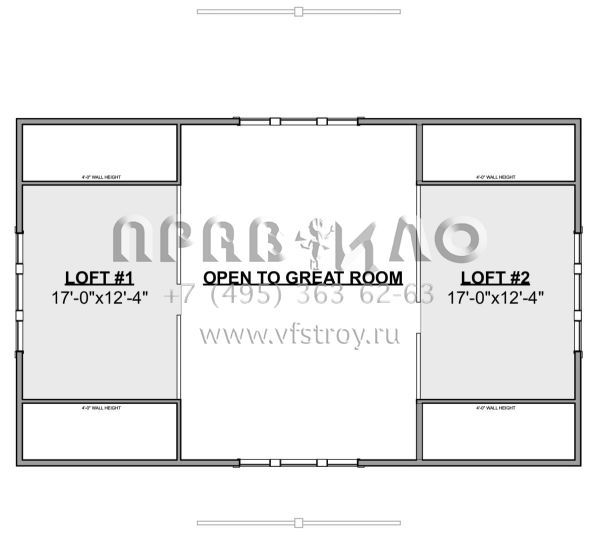 Проект двухэтажного дома без гаража в современном стиле S5-161 (1462-00092)