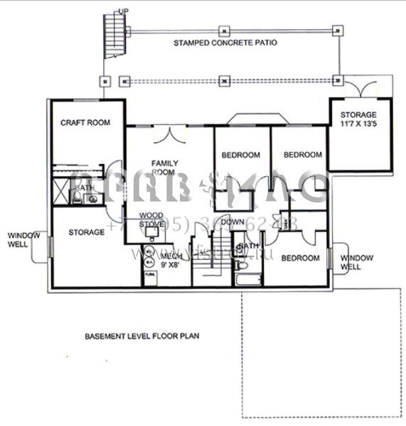 Проект одноэтажного дома с гаражом на две машины в скандинавском стиле S5-371 (039-00664)