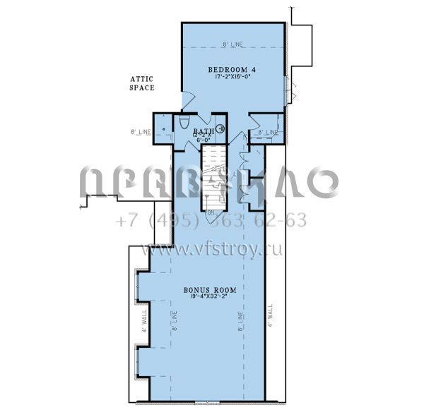 Проект одноэтажного дома с гаражом на две машины в английском стиле S5-279 (8318-00342)