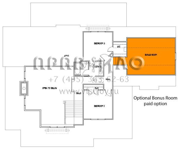 Проект двухэтажного дома с гаражом на две машины в современном стиле S5-206 (9401-00101)