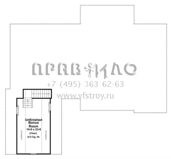 Проект одноэтажного дома с гаражом на две машины в английском стиле S5-188 (348-00111)