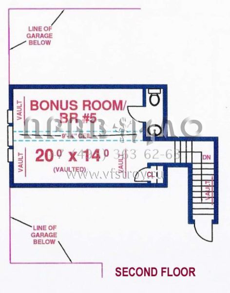 Проект одноэтажного дома с гаражом на три и более машин в стиле Ранчо S5-307 (4766-00134)