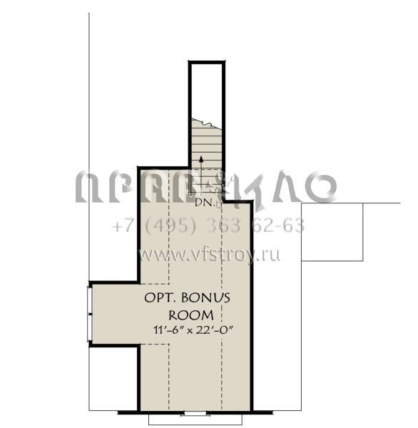 Проект одноэтажного дома с гаражом на две машины в английском стиле S5-164 (8594-00027)