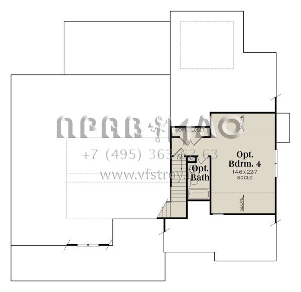 Проект одноэтажного дома с гаражом на две машины в современном стиле S5-195 (009-00294)