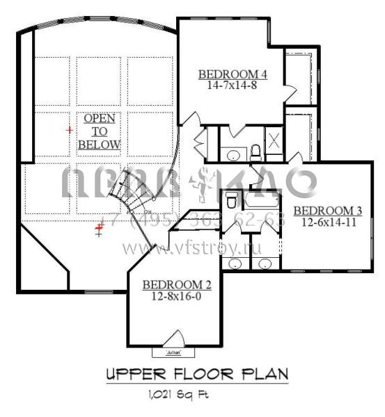 Проект двухэтажного дома с гаражом на три и более машин в современном стиле S5-561 (5631-00017)