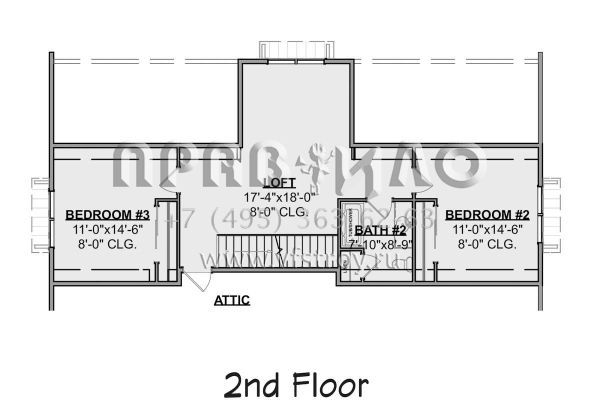 Проект двухэтажного дома с гаражом на две машины в современном стиле S5-226 (1462-00005)