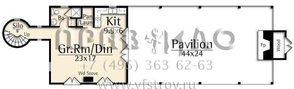 Проект двухэтажного дома с гаражом на две машины в стиле Шале S5-120 (8504-00151)