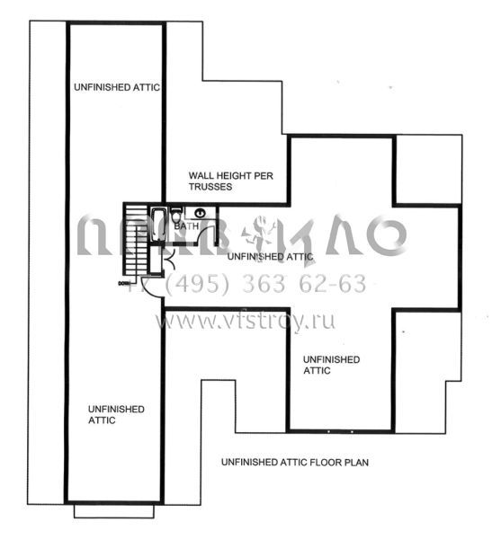 Проект одноэтажного дома с гаражом на две машины в скандинавском стиле S5-212 (039-00706)