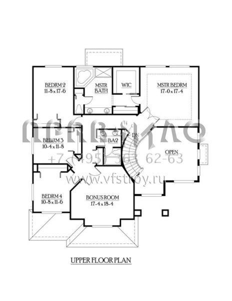 Проект двухэтажного дома с гаражом на три машинs S5-303 (341-00102)